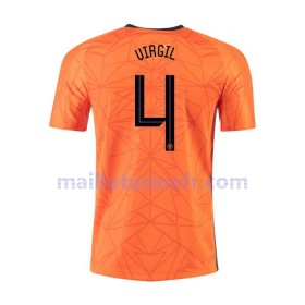 Maillot de Foot Pays-Bas VIRGIL 4 Domicile UEFA EURO 2020